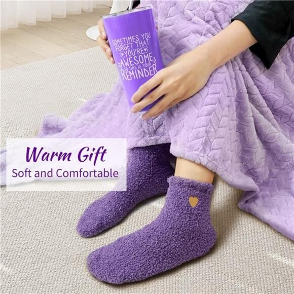 Gifts for Women Spa Basket, Lavender Spa Gift Basket,16 Pcs Self Care Package - Picture 6 of 7